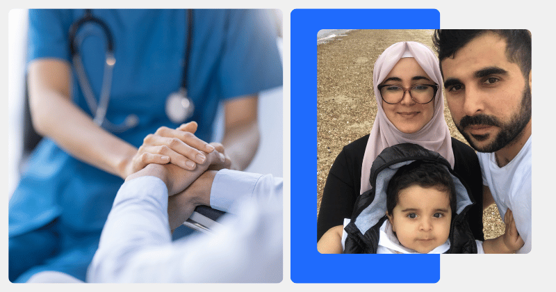 Discover the inspiring journey of Daban Abdulla, a dedicated general practitioner from Northern Iraq, who overcame language barriers to continue her medical career in the UK. With support from RefuAid and OET, Daban accessed free training and testing, enabling her to join the critical care team at Southampton Hospital.