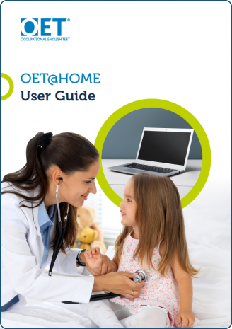 Picture of the OET @ Home User Guide