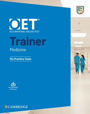 OET Trainer Medicine front cover
