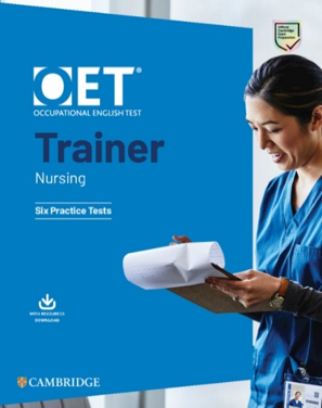 OET Trainer Nursing cover page
