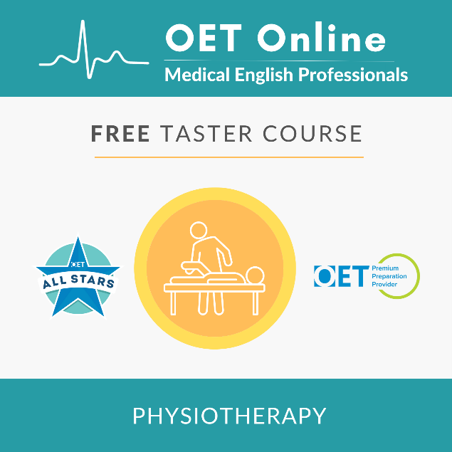 FREE Taster Course for Physiotherapy by OET Online