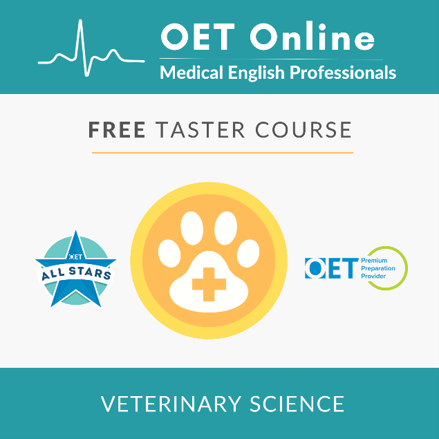 FREE Taster Course for Veterinary Science by OET Online